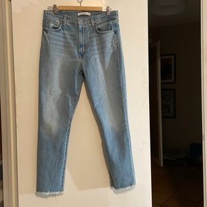 Joe’s High Rise Straight Ankle jeans